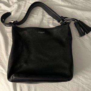 Coach Bucket Bag with Tassel